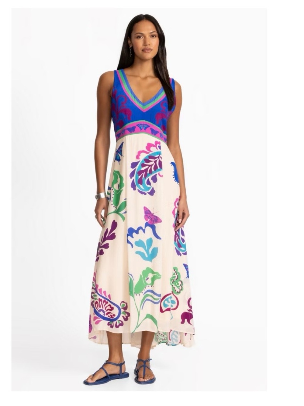Johnny Was LOTTIE MAXI DRESS in Jonis Dream NWT $560